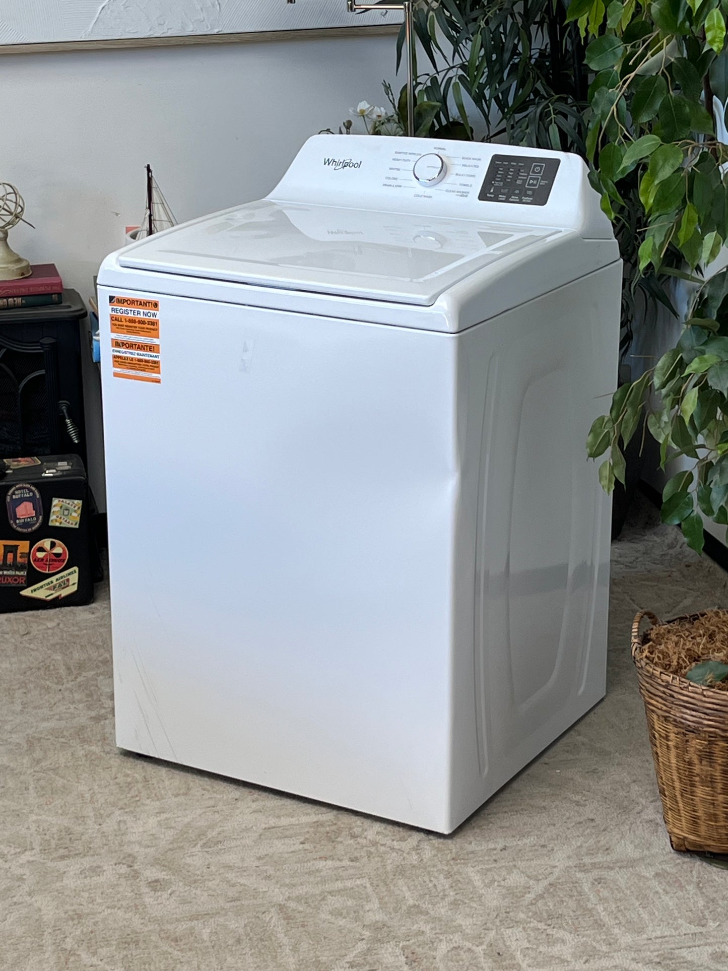 Whirlpool 4.5 cu. ft. Top Load Washer - Dented