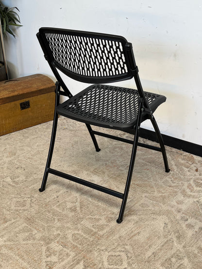 MityLite Folding Black Chairs