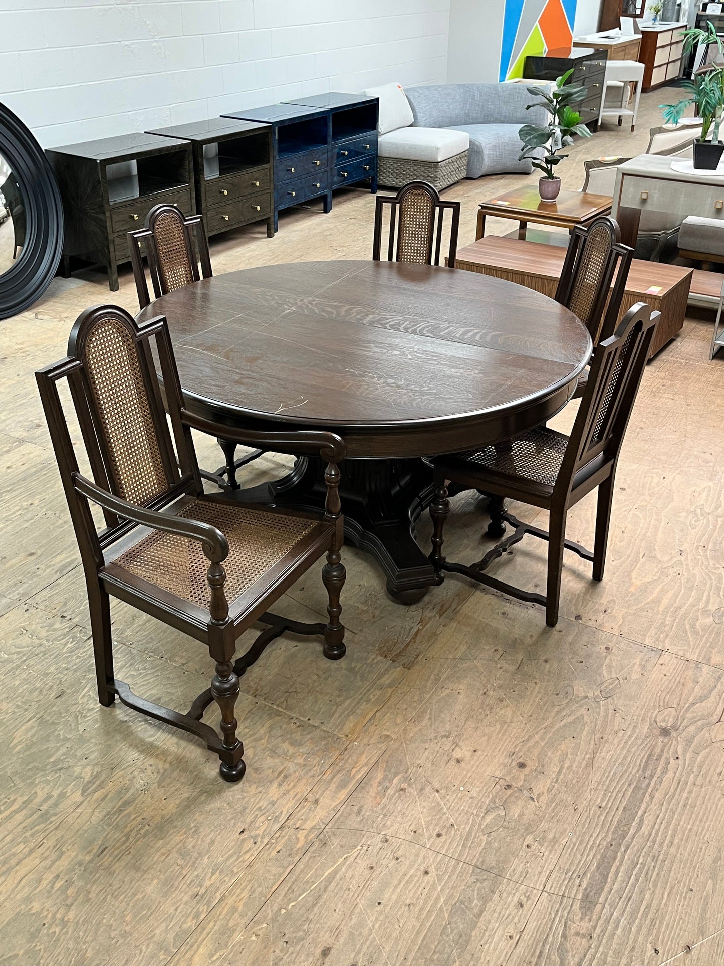 Berkey & Gay Antique Wooden Dining Table