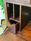 World Market Dark Brown Wooden Cabinet