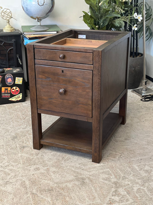 Wooden Single Cabinet - Missing Table Top