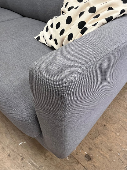 Mid-Century Modern Gray Couch