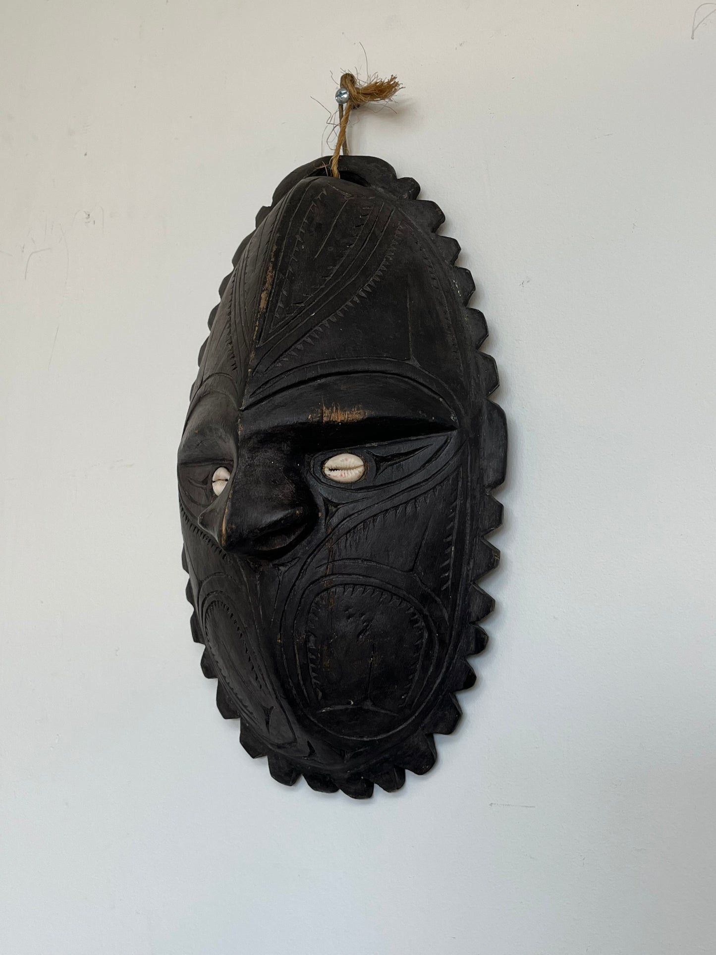 African Bwa Hand Carved Wooden Mask