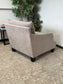 Broyhill Furniture Grey Suede Finish Sofa Chair