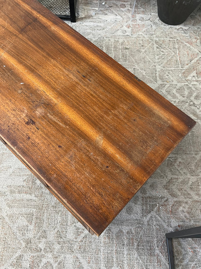 Lane Furniture Mid Century Wooden Cedar Chest - Broken Leg