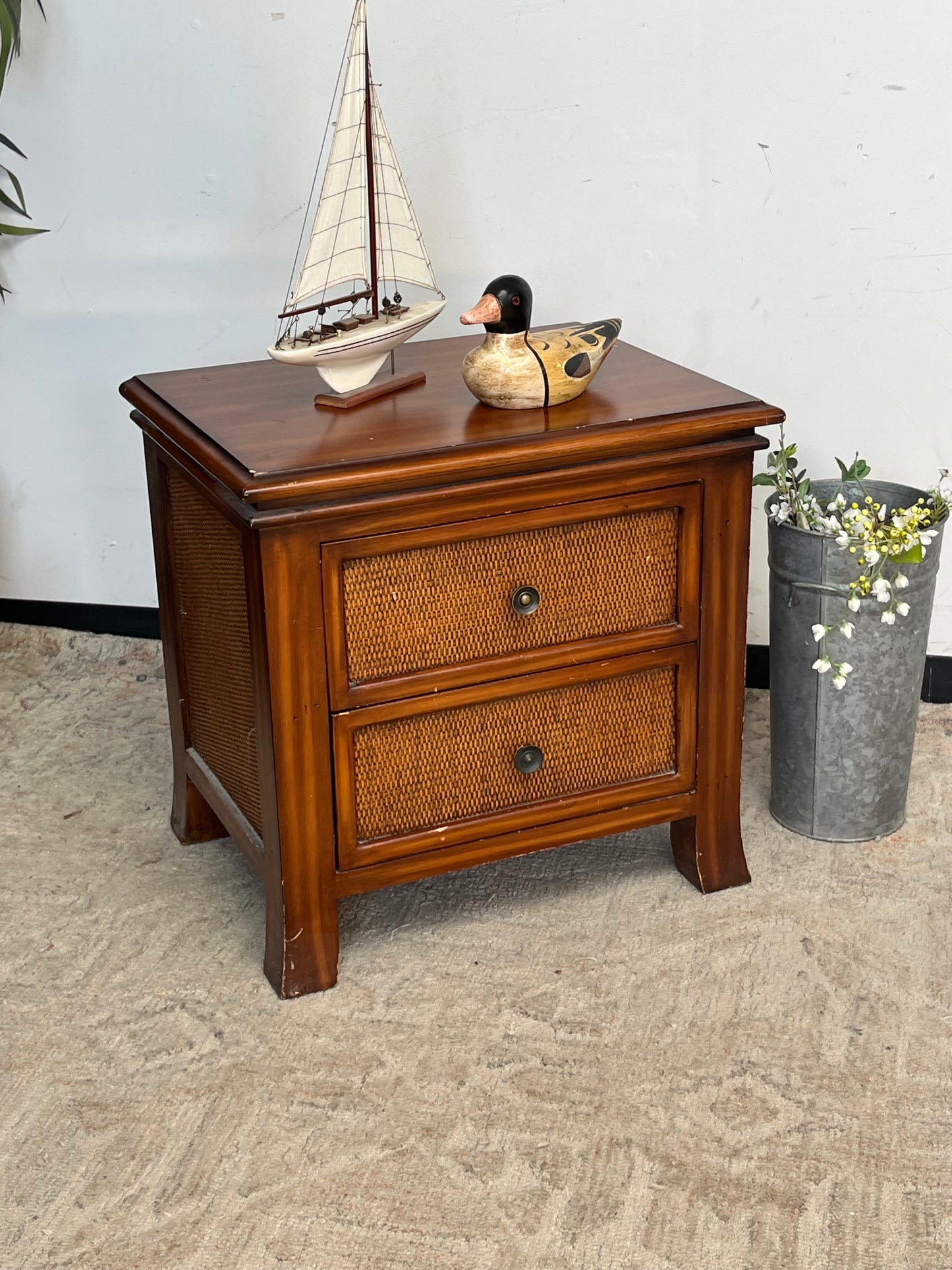 Bohemian Style Nightstand