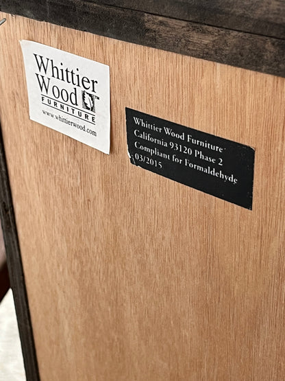 Whittier Furniture Wooden Nightstand