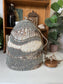 Natural Bead & Seashell Pendant Chandelier