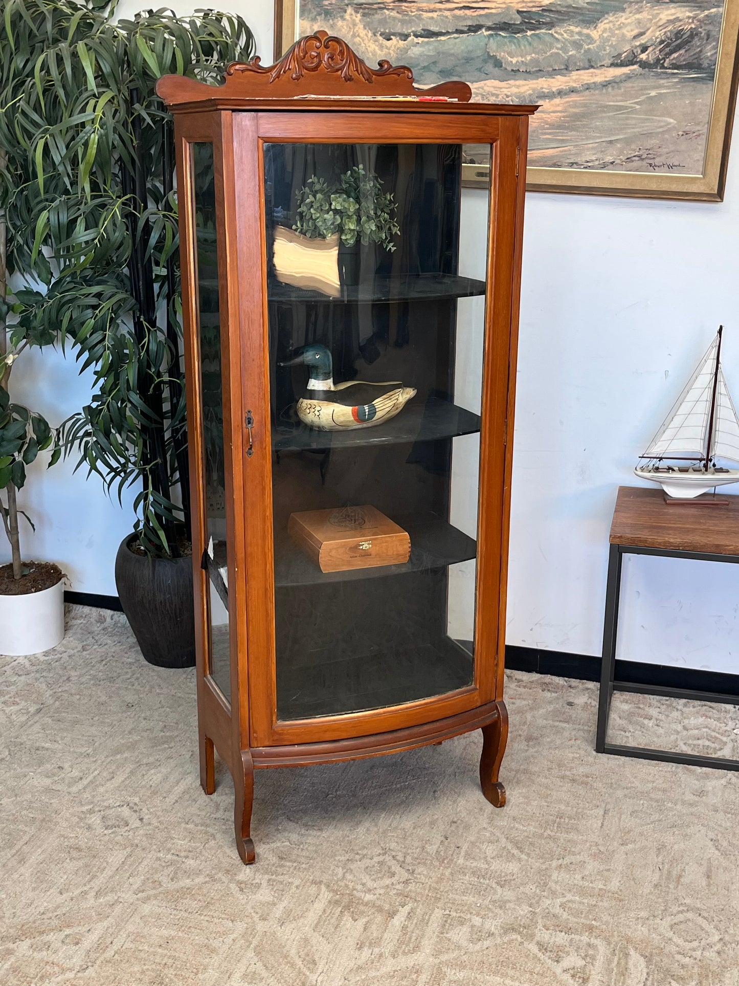 Antique Curio Cabinet