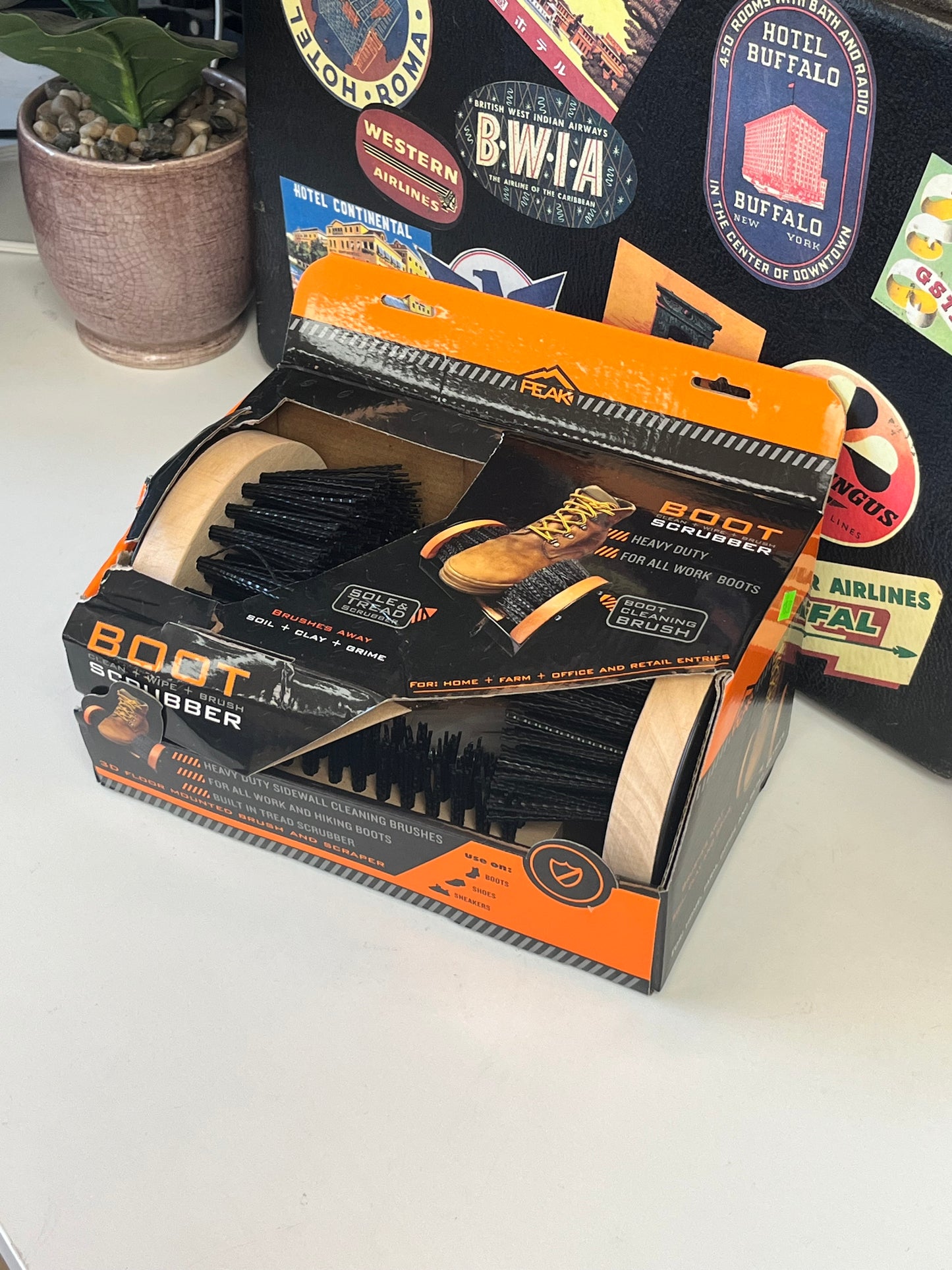 PEAK Heavy-Duty Boot Scrubber