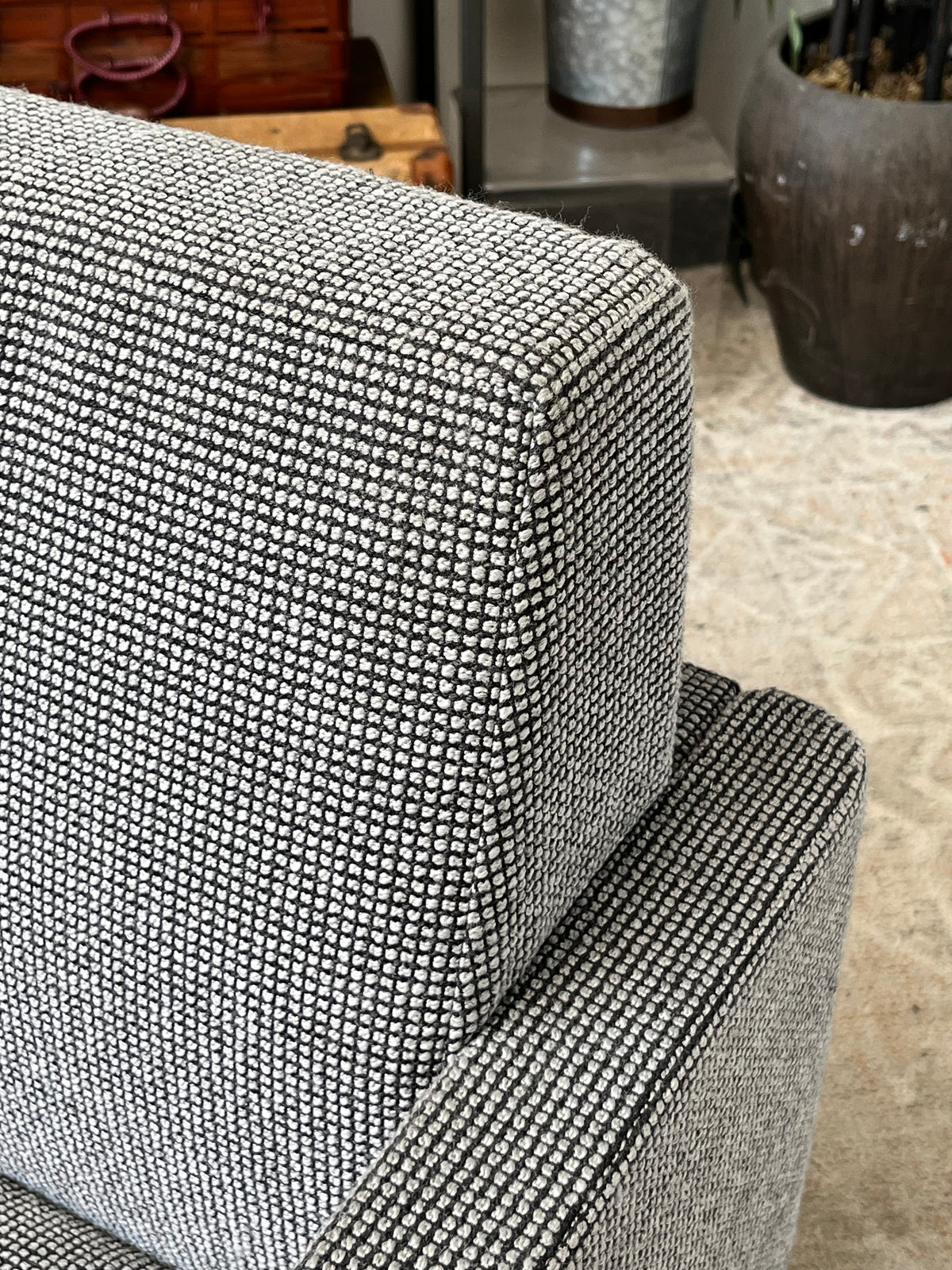 Modern Style Grey Accent Chair