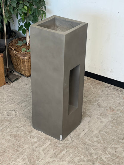 Industrial Style 36" Concrete Planter