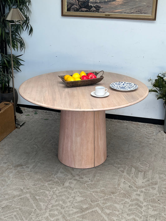 Modern Round Wooden Dining Table