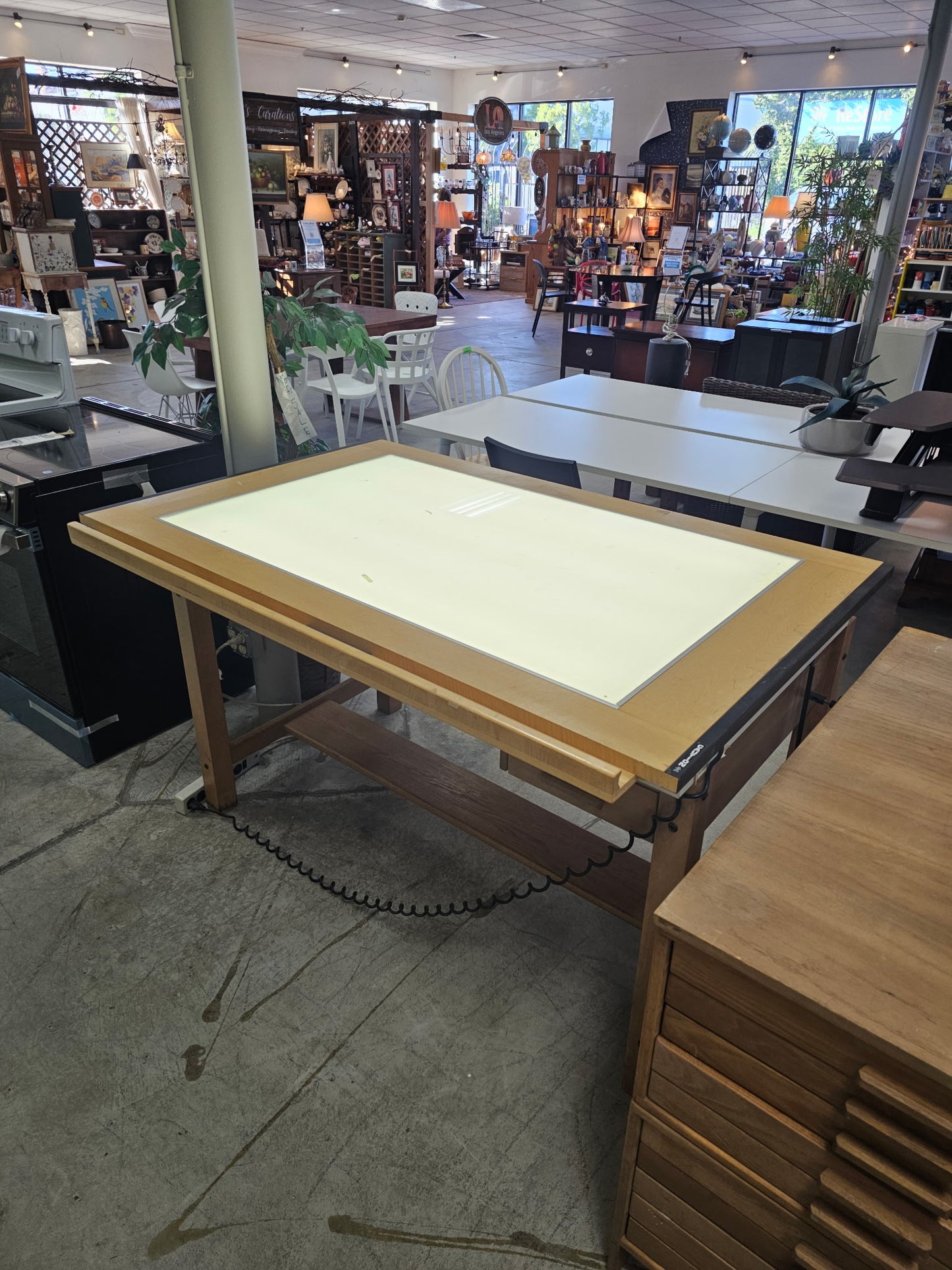 Mayline Drafting Table