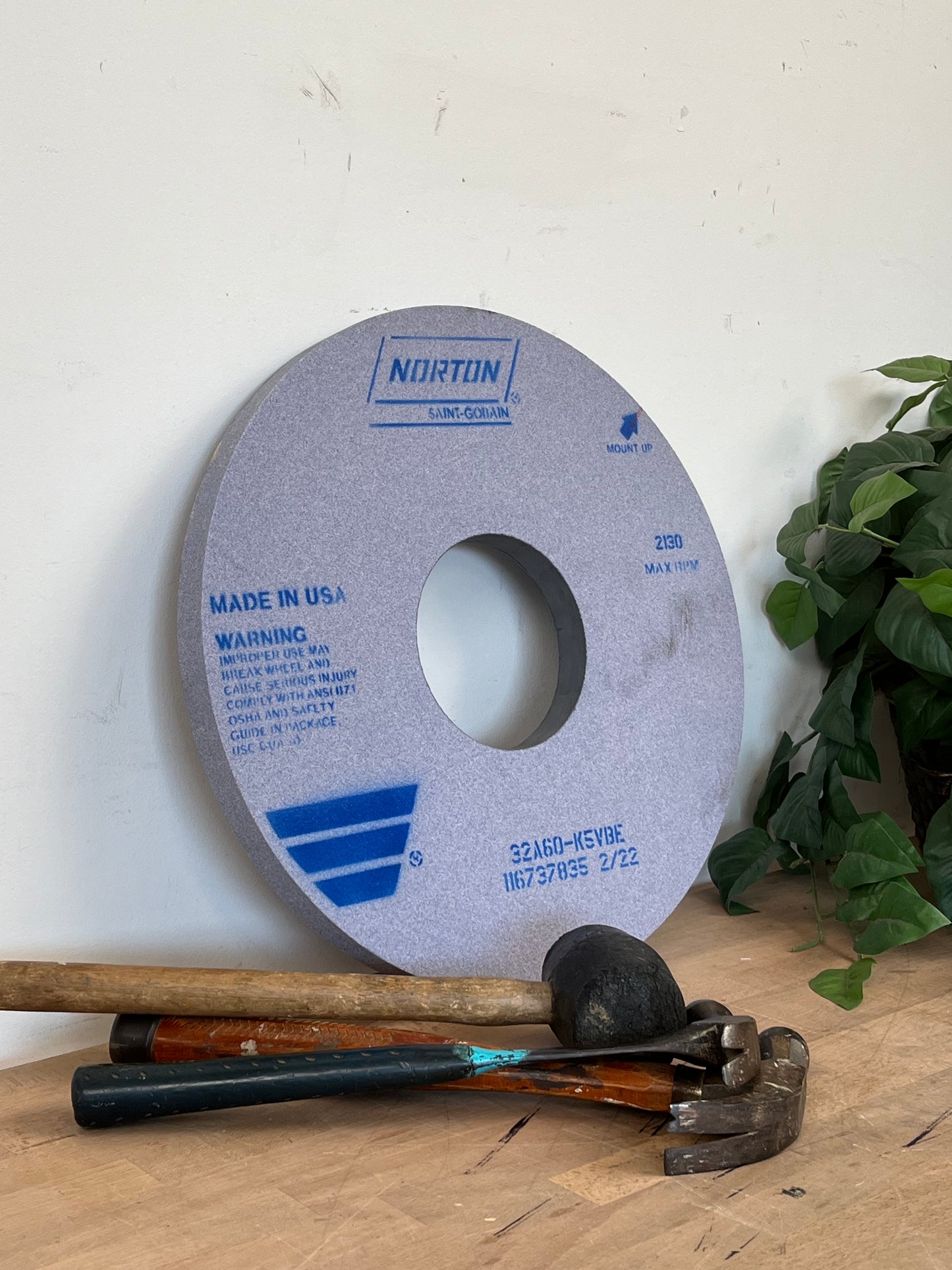 Norton 16 X 1 X 5 Cylindrical Wheel