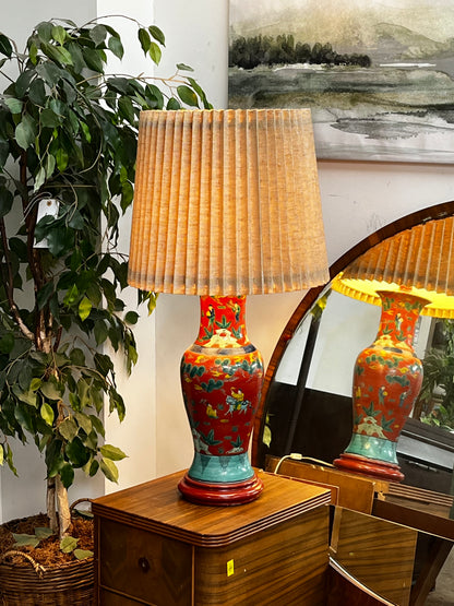 Chinoiserie Ceramic Table Lamp