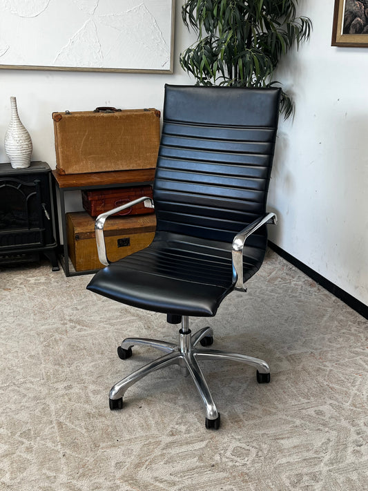 Modern Black Office Chair