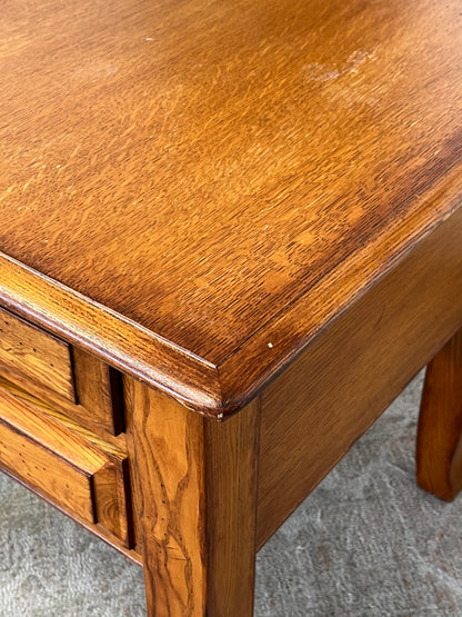 Traditional Side Table w/ Drawers
