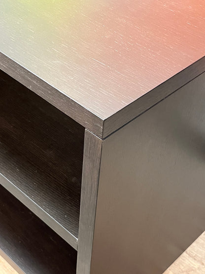 Modern Black Media Stand