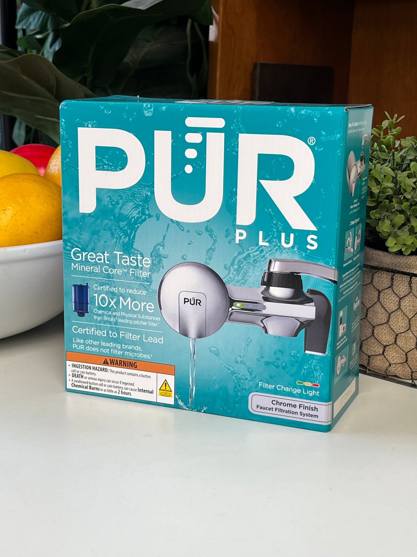 PUR Plus Faucet Mount Water Filtration System