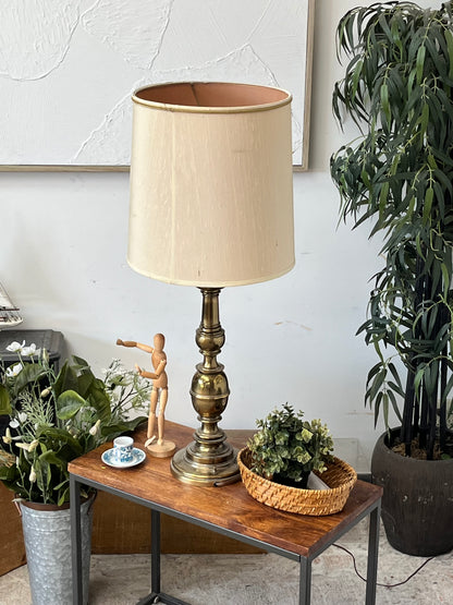 Vintage Brass 37" Table Lamp