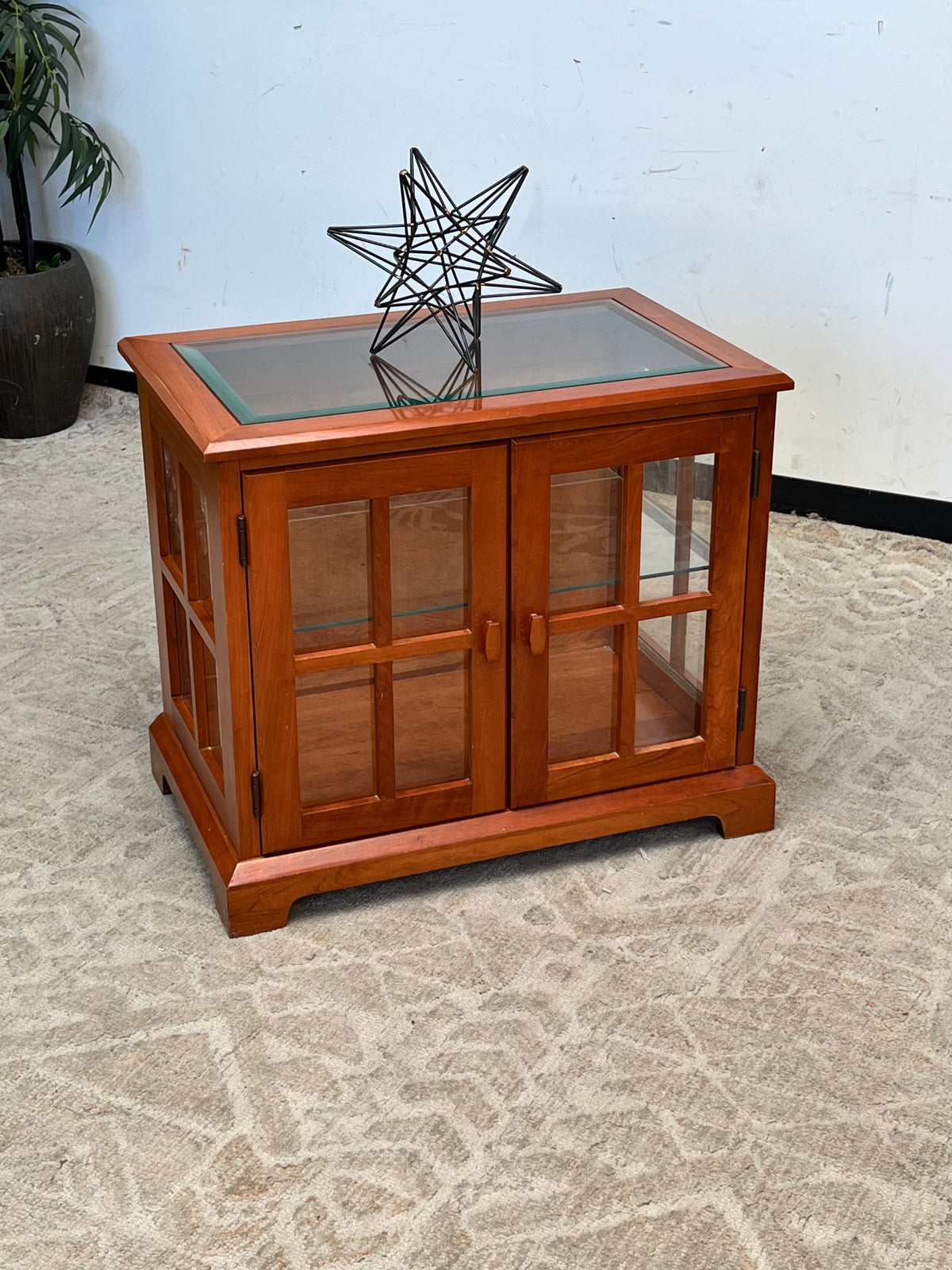 Craftsman Style Wooden Side Table