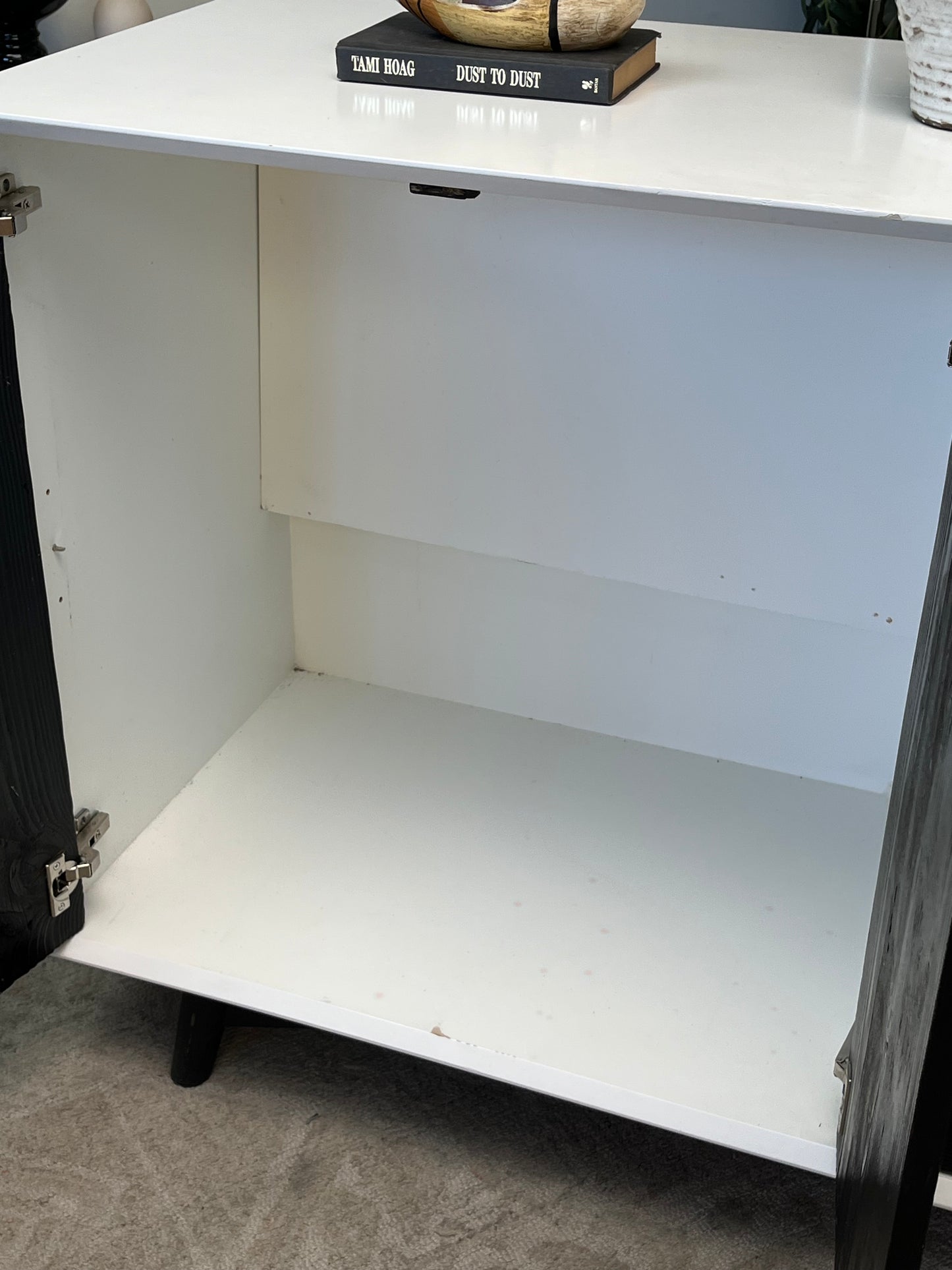 Modern 60" White Credenza