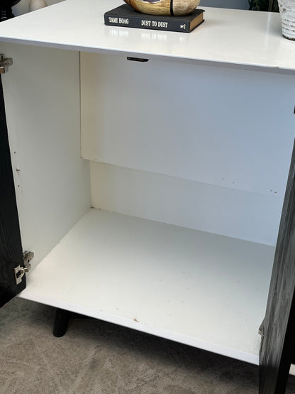 Modern 60" White Credenza