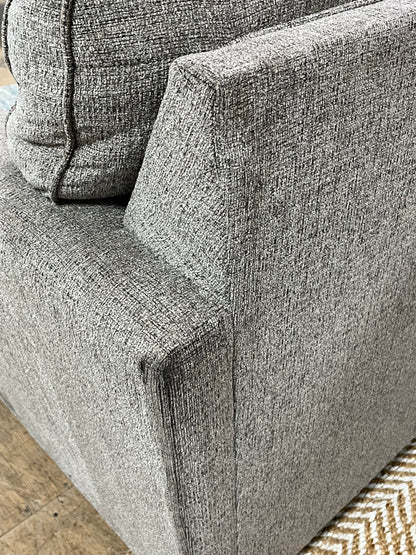 Ashley Furniture Gray Linen Sectional Sofa