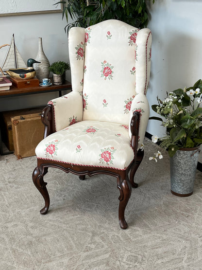 Bau Furniture Floral Arm Chair