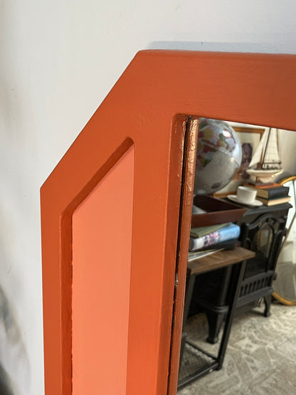 Vintage Style Vertical Hanging Mirror