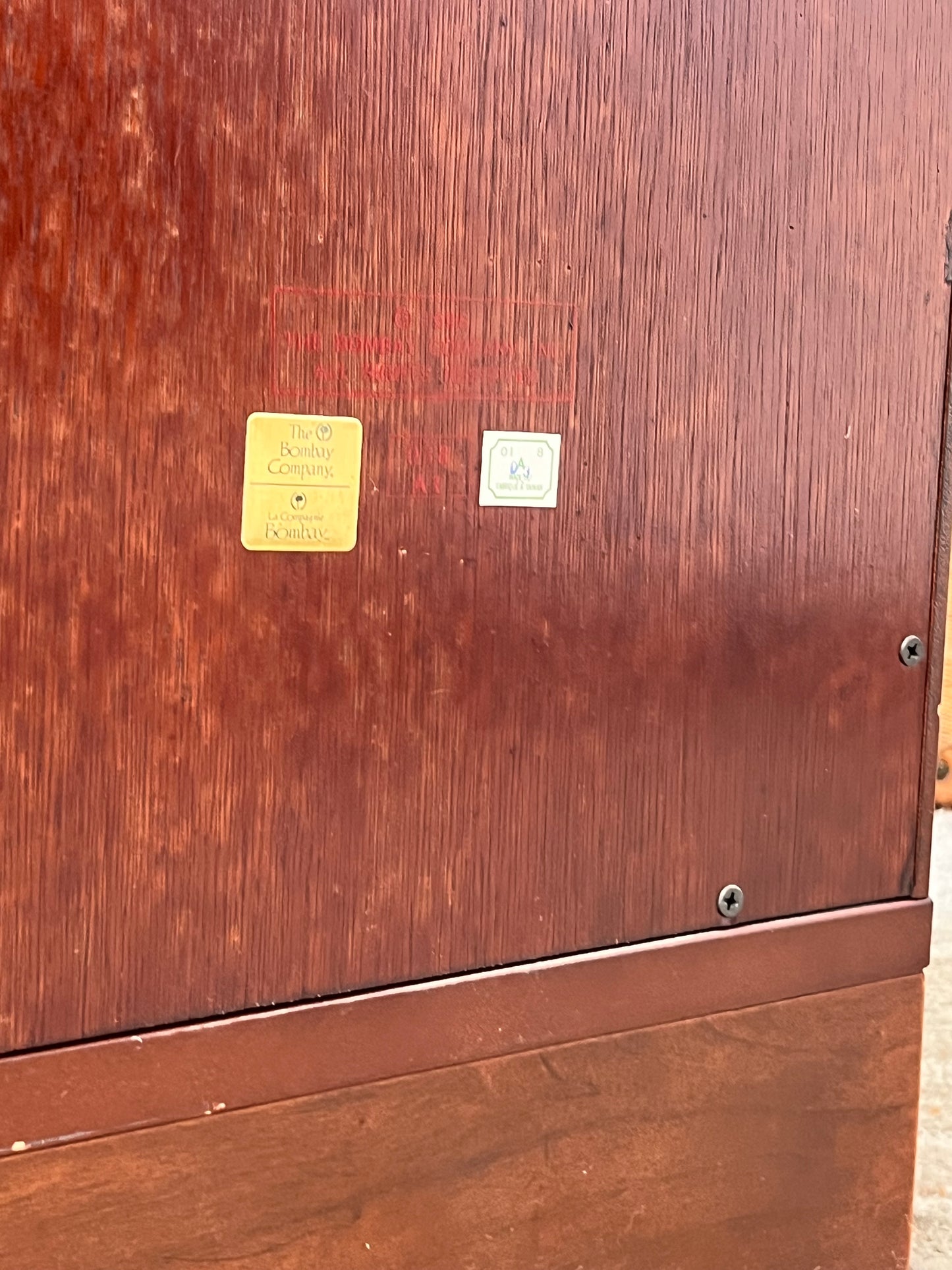 Bombay Company 32" Double Door Cabinet