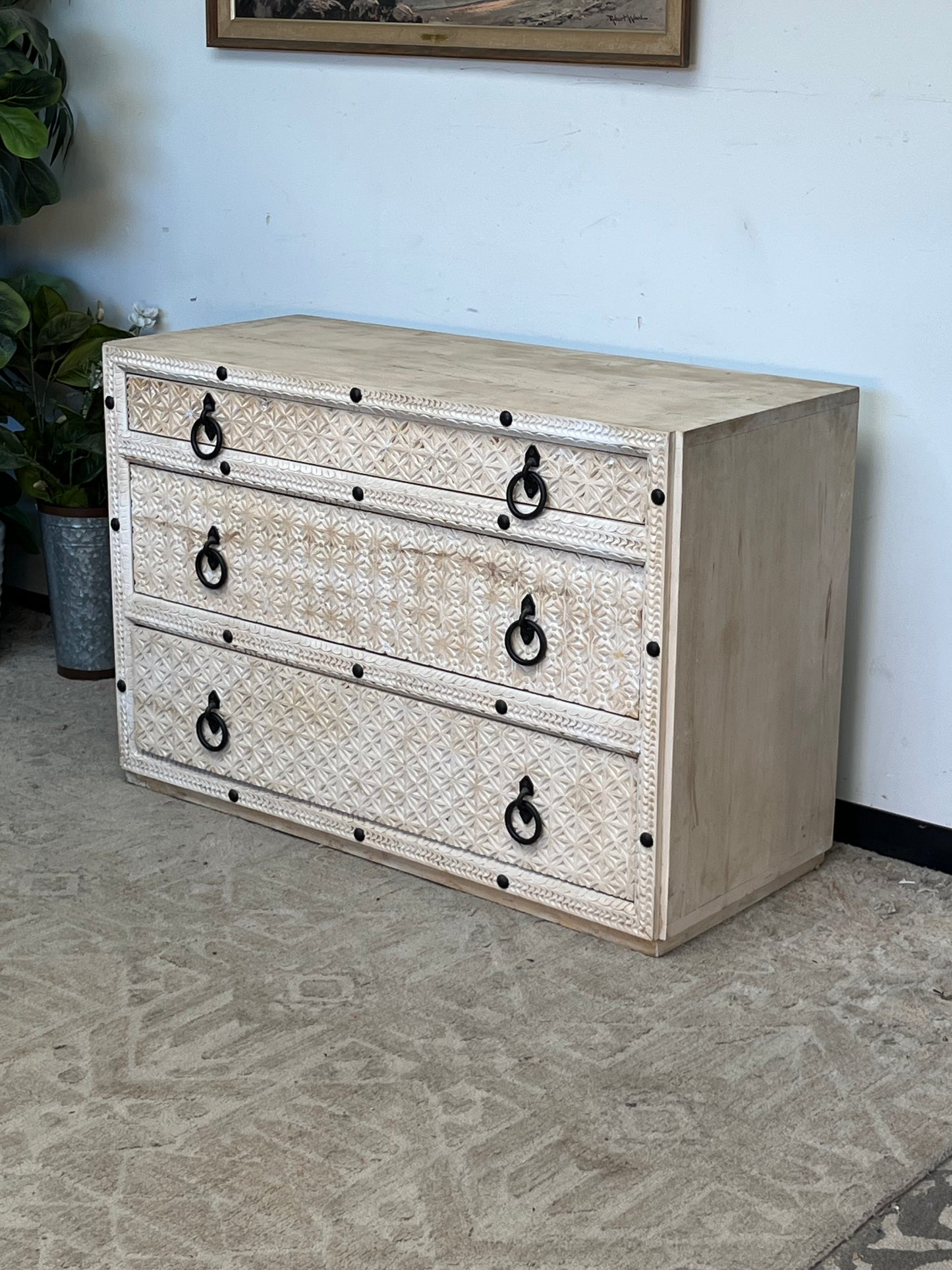 Moroccan Style 3-Drawer Dresser