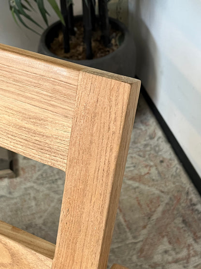 Outdoor Wooden Armchair - Missing Cushions