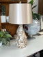 Modern Natural Shell Tile Table Lamp