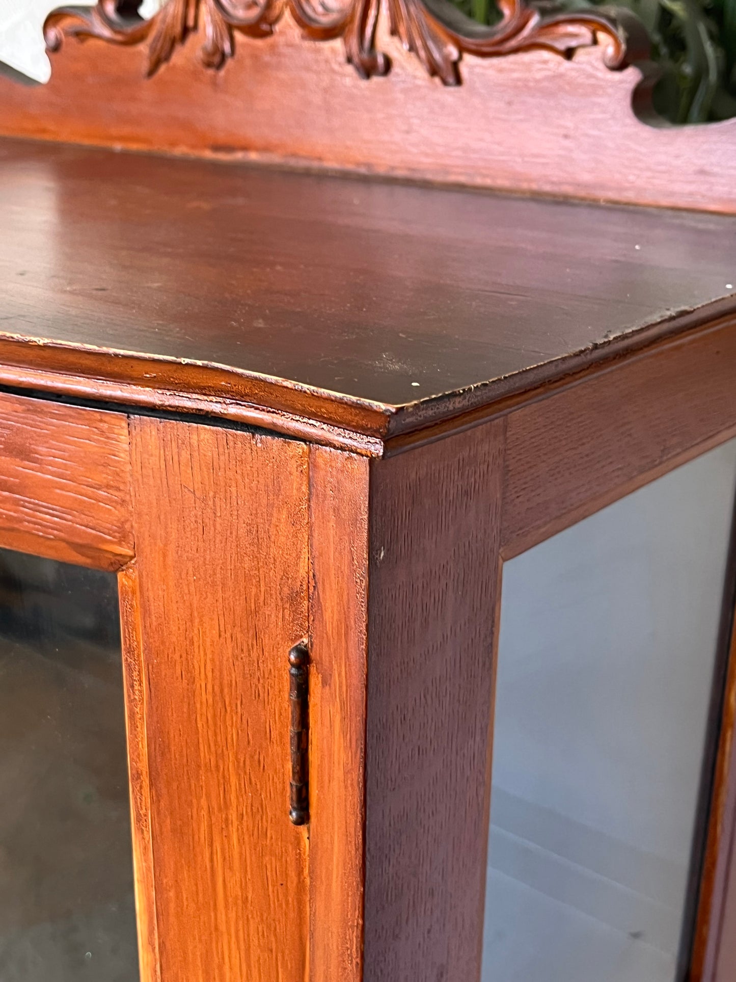 Antique Curio Cabinet