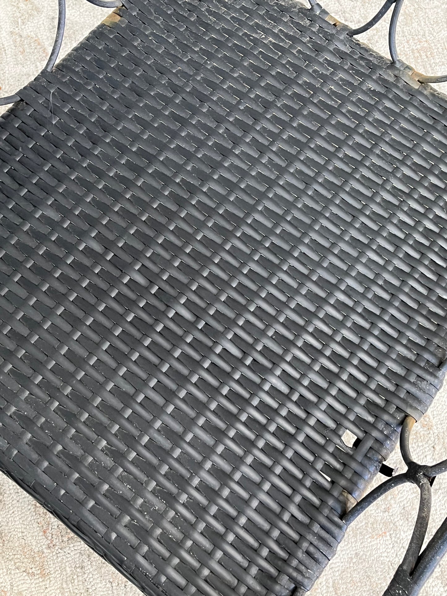 Outdoor Faux Rattan Wicker Chair