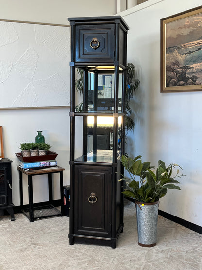 Thomasville Furniture Antique Style Tall Cabinet