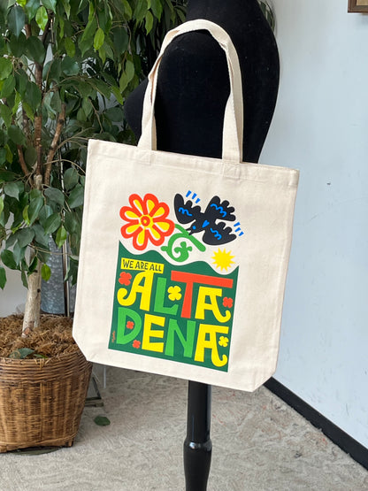 Habitat For Humanity Canvas Bag "We Are All Altadena"