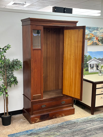 Antique Edwardian 80" Armoire