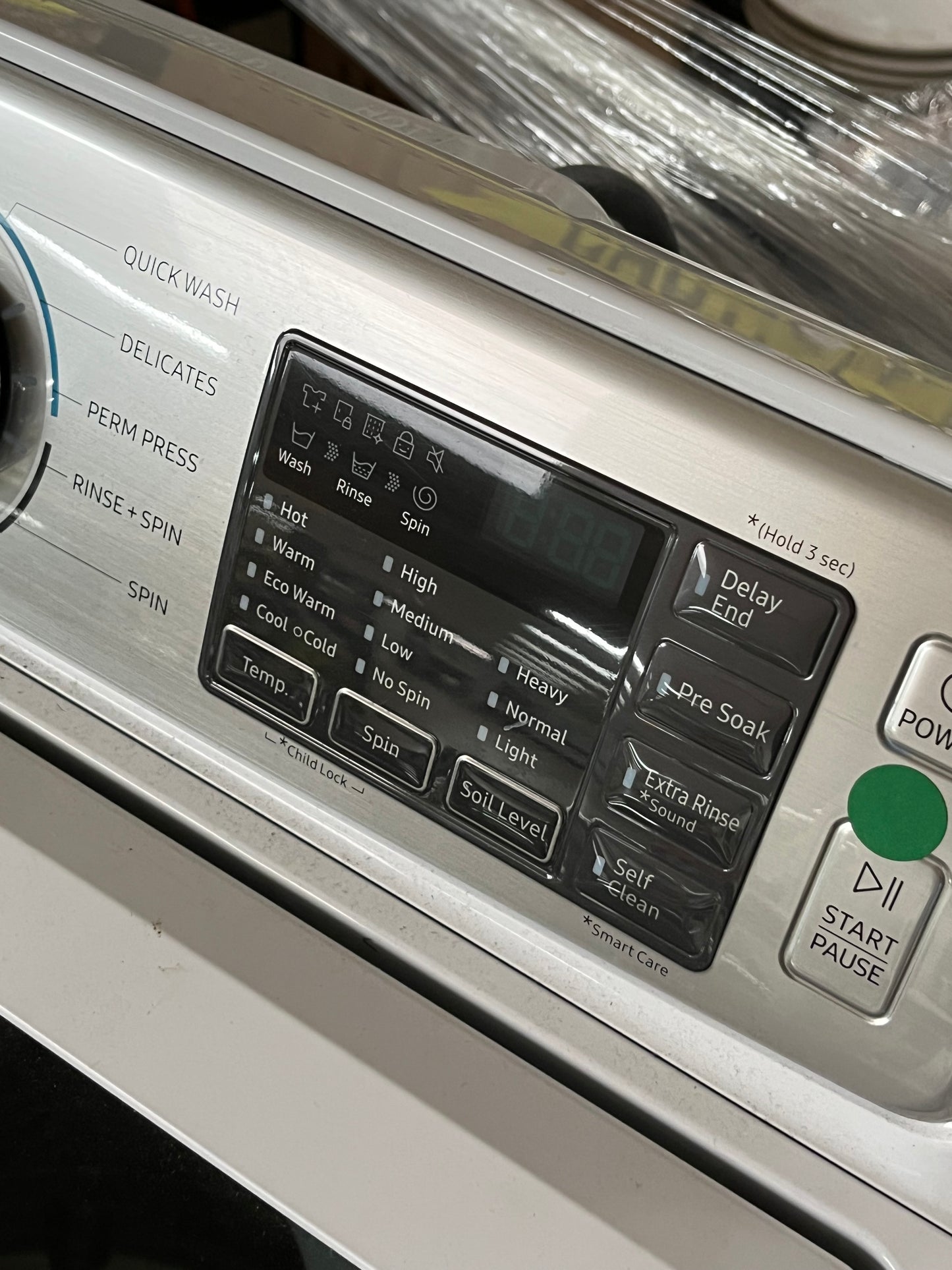 Samsung 5.0 cu. ft. Top Load Washer in White