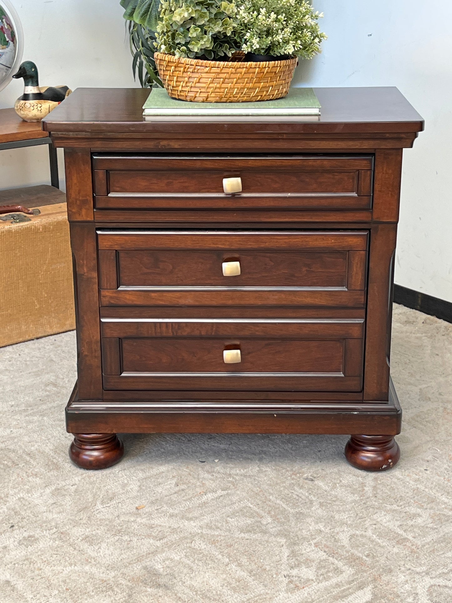 Ashley Furniture Wooden Nightstand