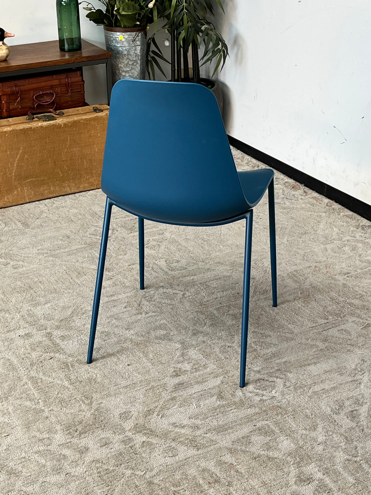 Modern Blue Dining Chair