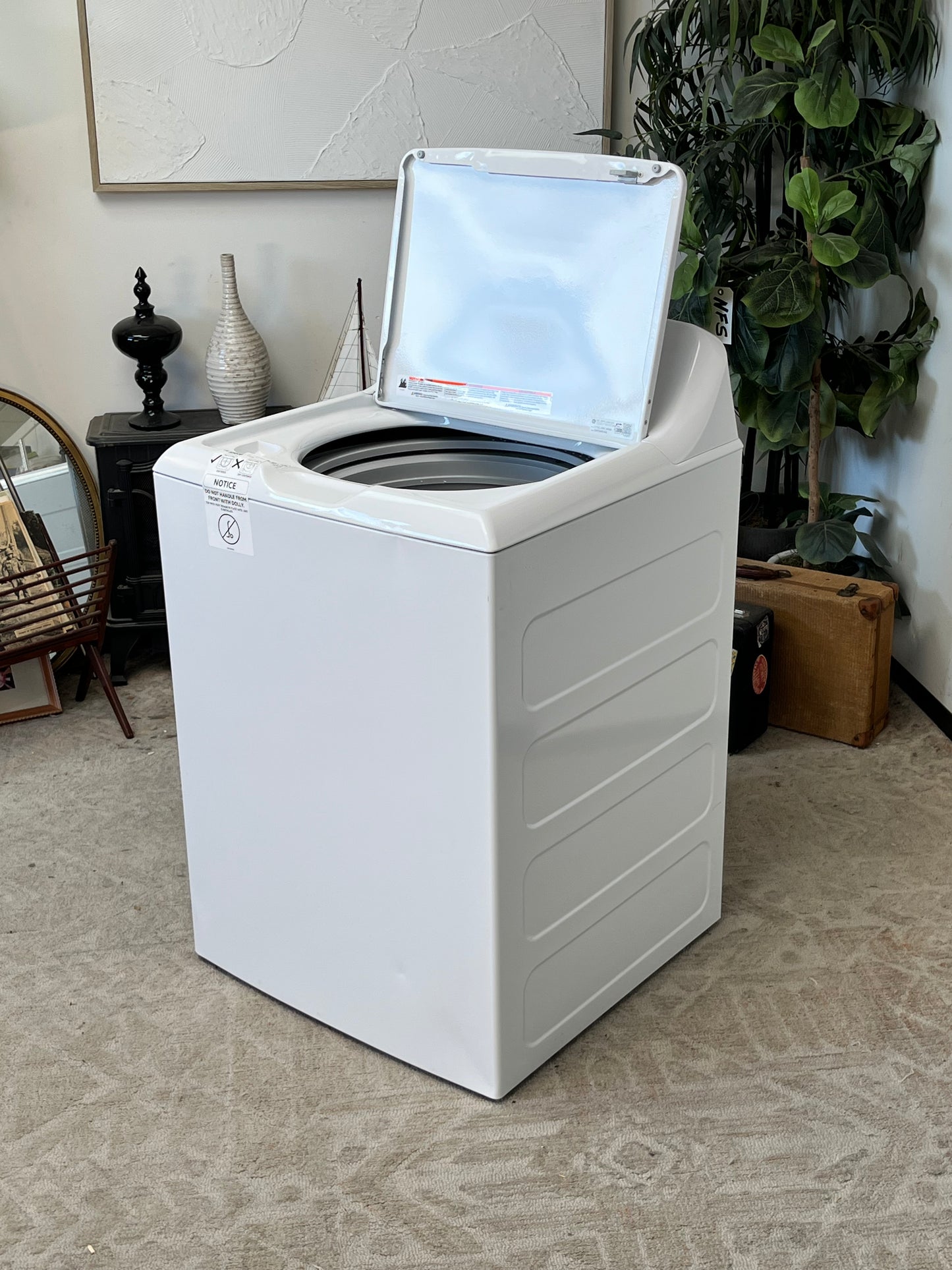 GE Electric White Top Load 120v Washer