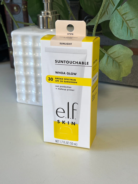 E.L.F. Suntouchable! Whoa Glow SPF 30 Sunscreen - Sunlight