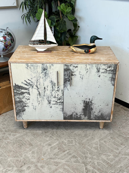 Modern Rustic Style 2-Door Cabinet
