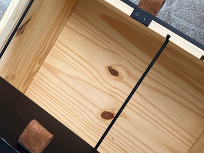 Modern Wooden 2-Drawer File Cabinet