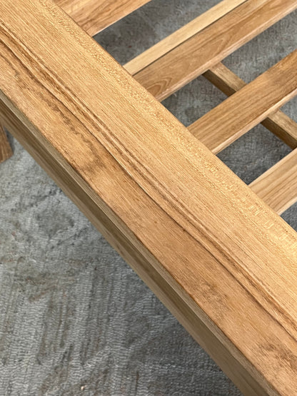 Outdoor Wooden Armchair - Missing Cushions