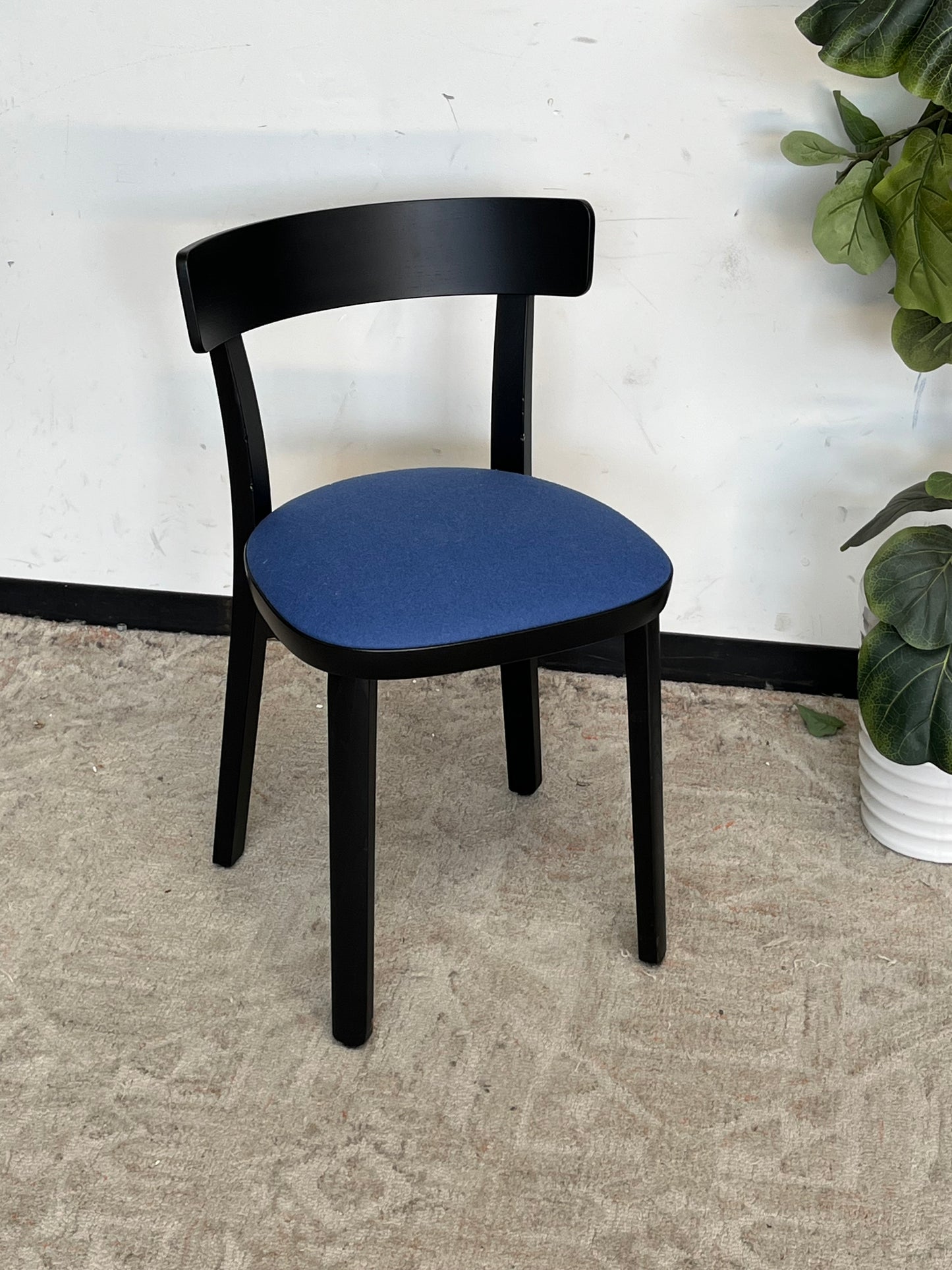 Round Back Wooden Dining Chair
