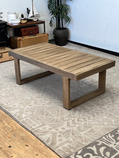 Outdoor Wooden Coffee Table